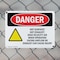 Signmission Hot Surface Sign, 7 in H x 10 in W, Plastic, Hot Surface! Hot Exhaust! High OS-2PACK-DS-P-710-L-2185 - alternate 4